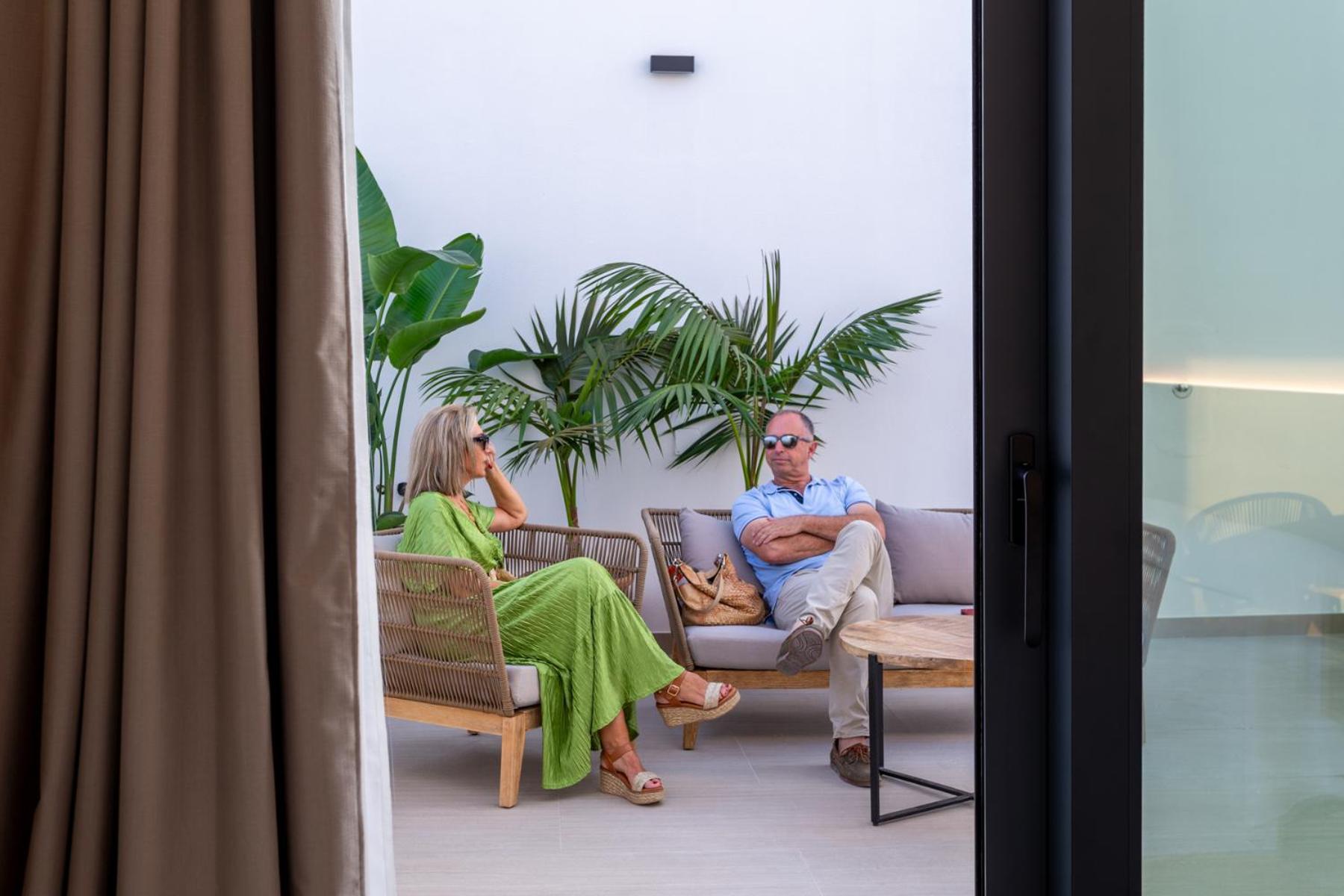 Hotel Apartamentos Hamus Conil De La Frontera Esterno foto